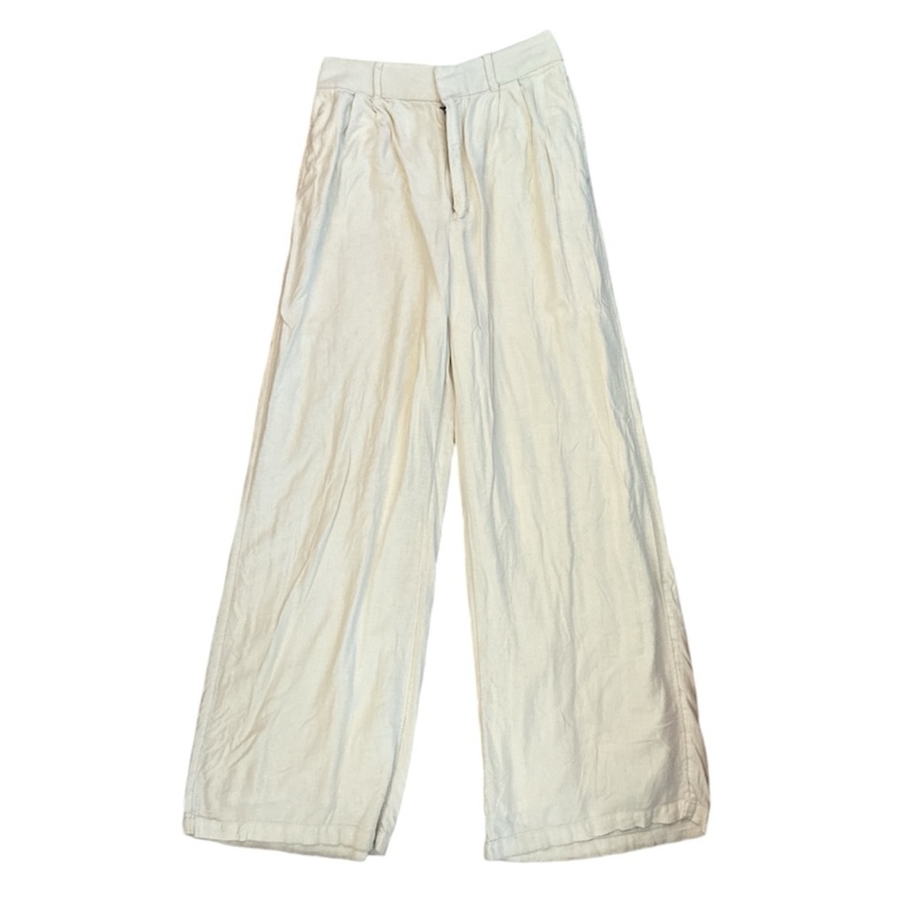 small Abercrombie and Fitch flowy linen pants